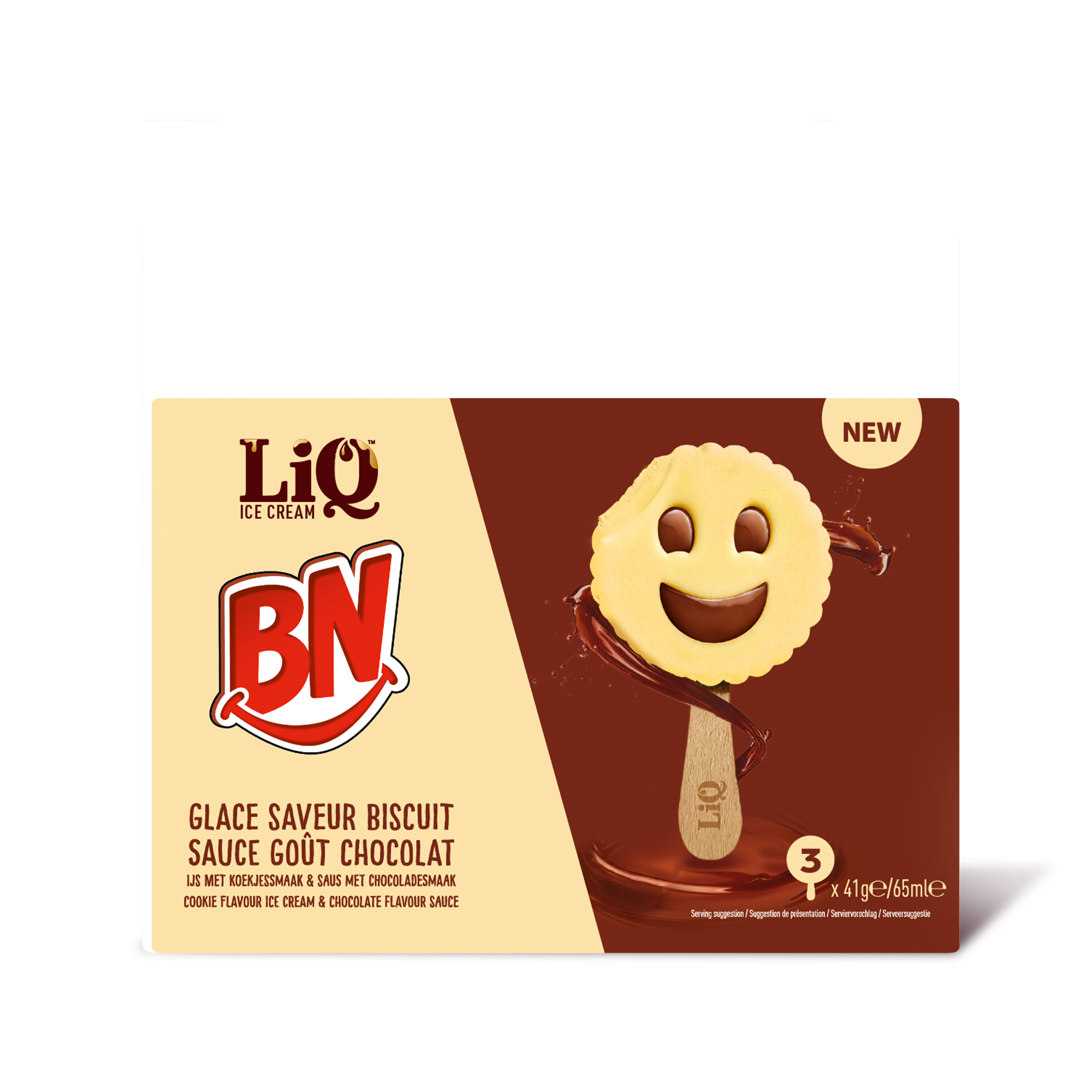 🍫 BN ijs met koekjes- & Chocoladesmaak