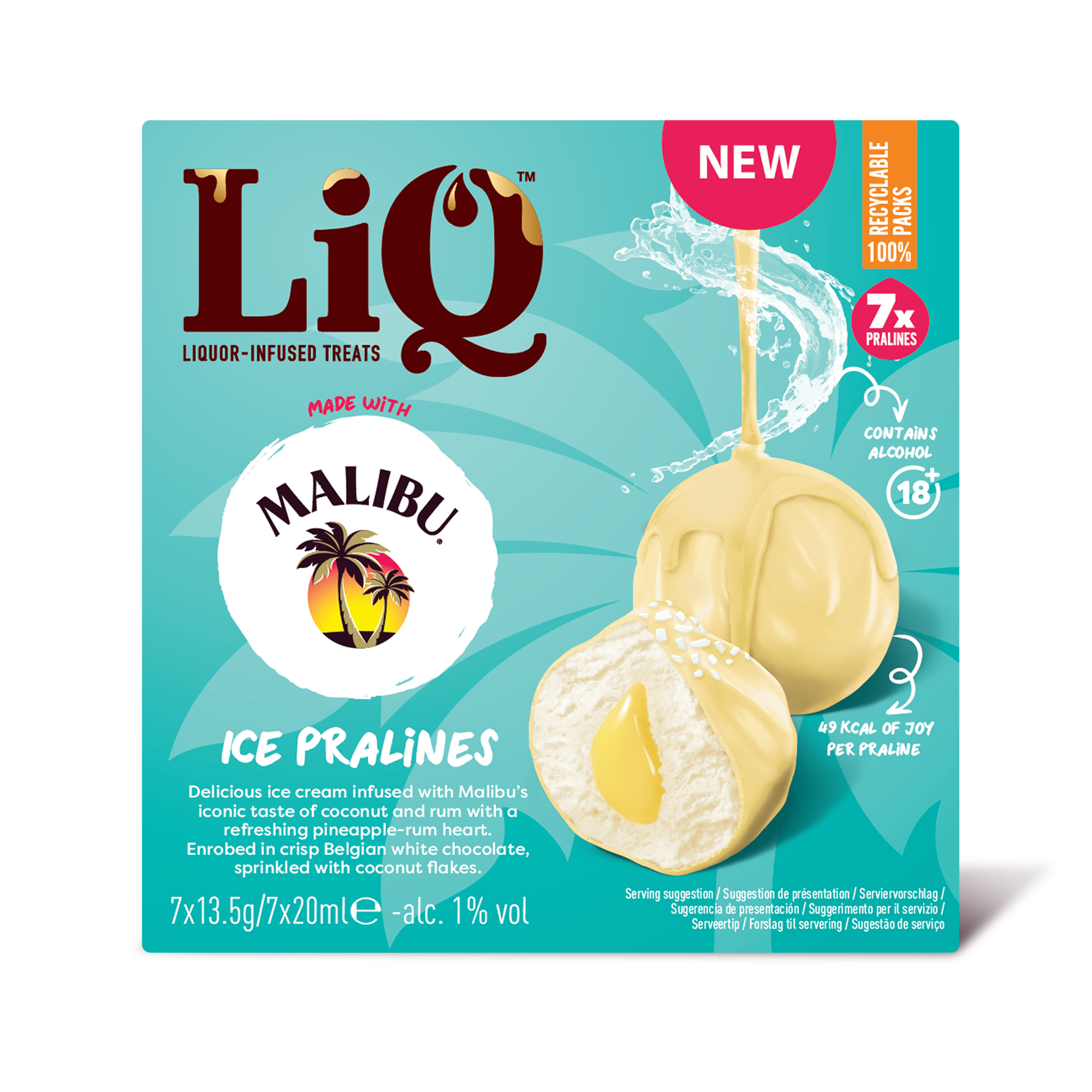 Malibu Ice Pralines